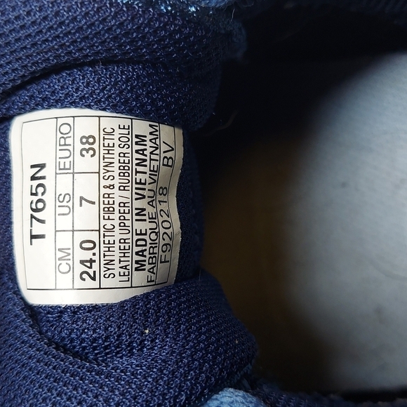 Asics GEL Contend 4 Navy Blue Pink Running Shoes Women's Size 7 - Picture 7 of 7